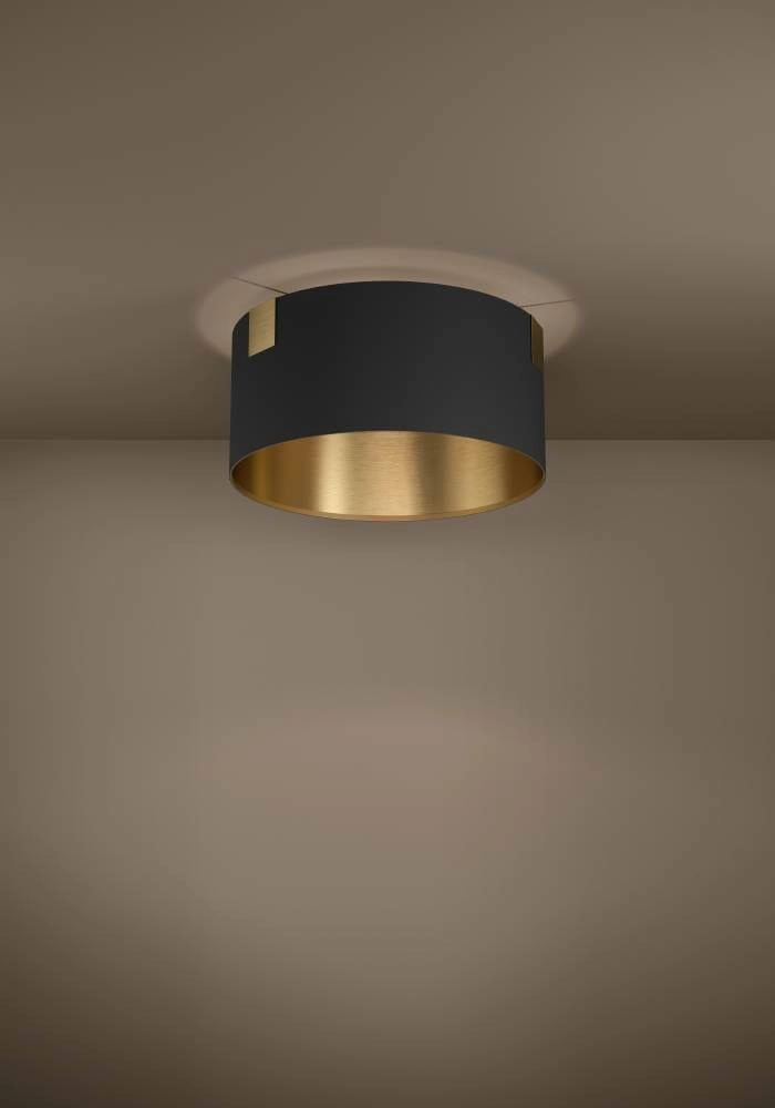 Deckenleuchte Tortola 1 Ø 45cm - Schwarz mit Gold Stars of Light 9002759399634