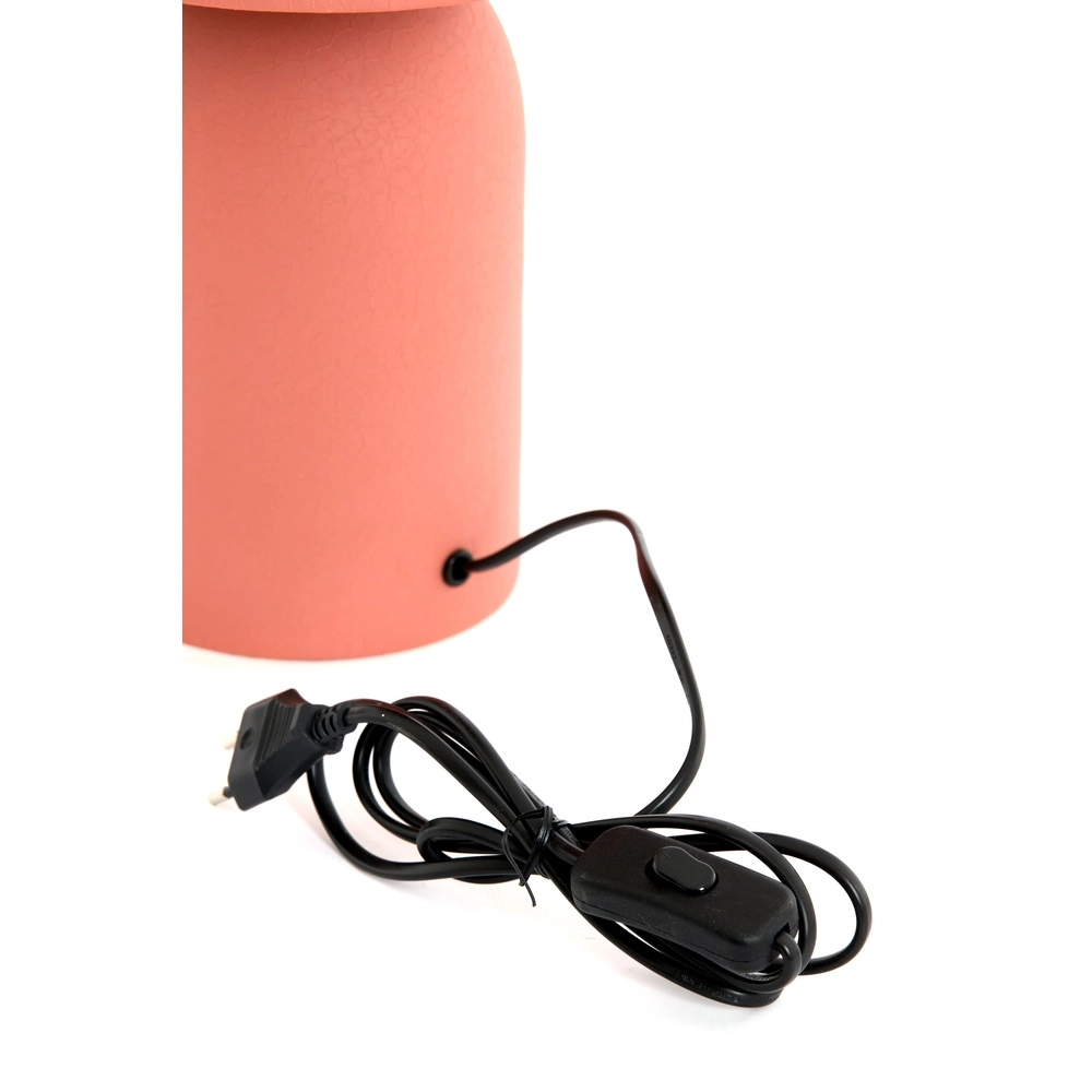 Pilztischlampe Tolima korallenrosa – Ø 23 cm Light & Living 8717807807801