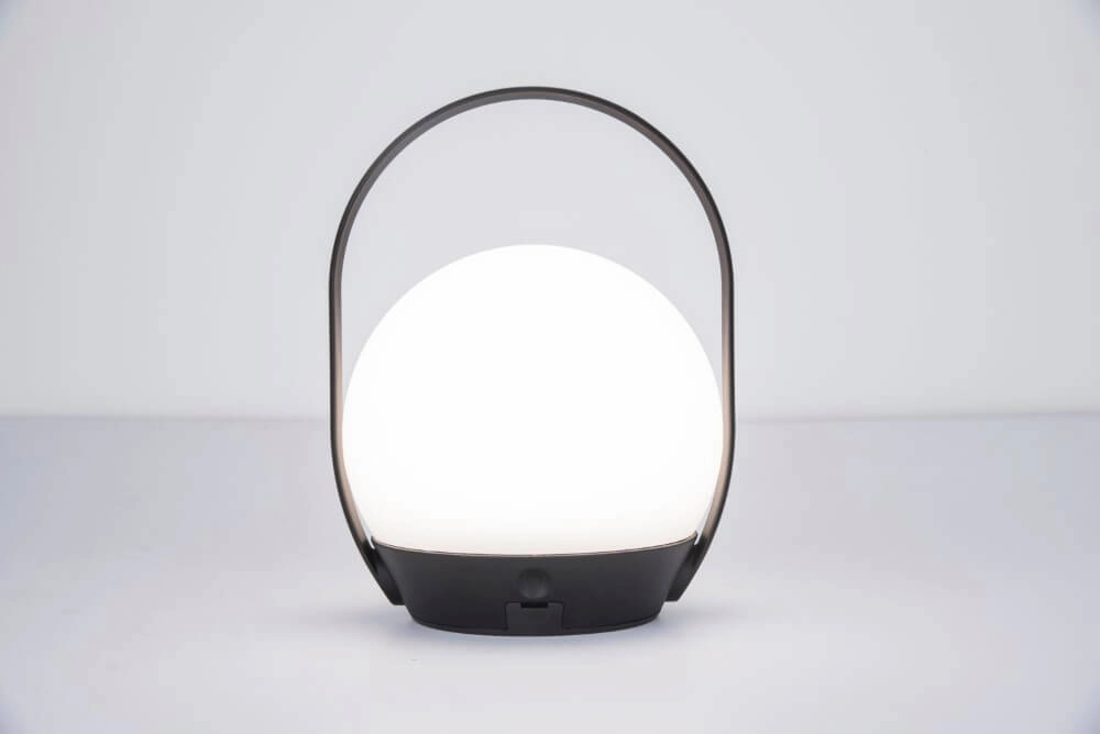 Smart table lamp Cardi black Lutec 6939412088204