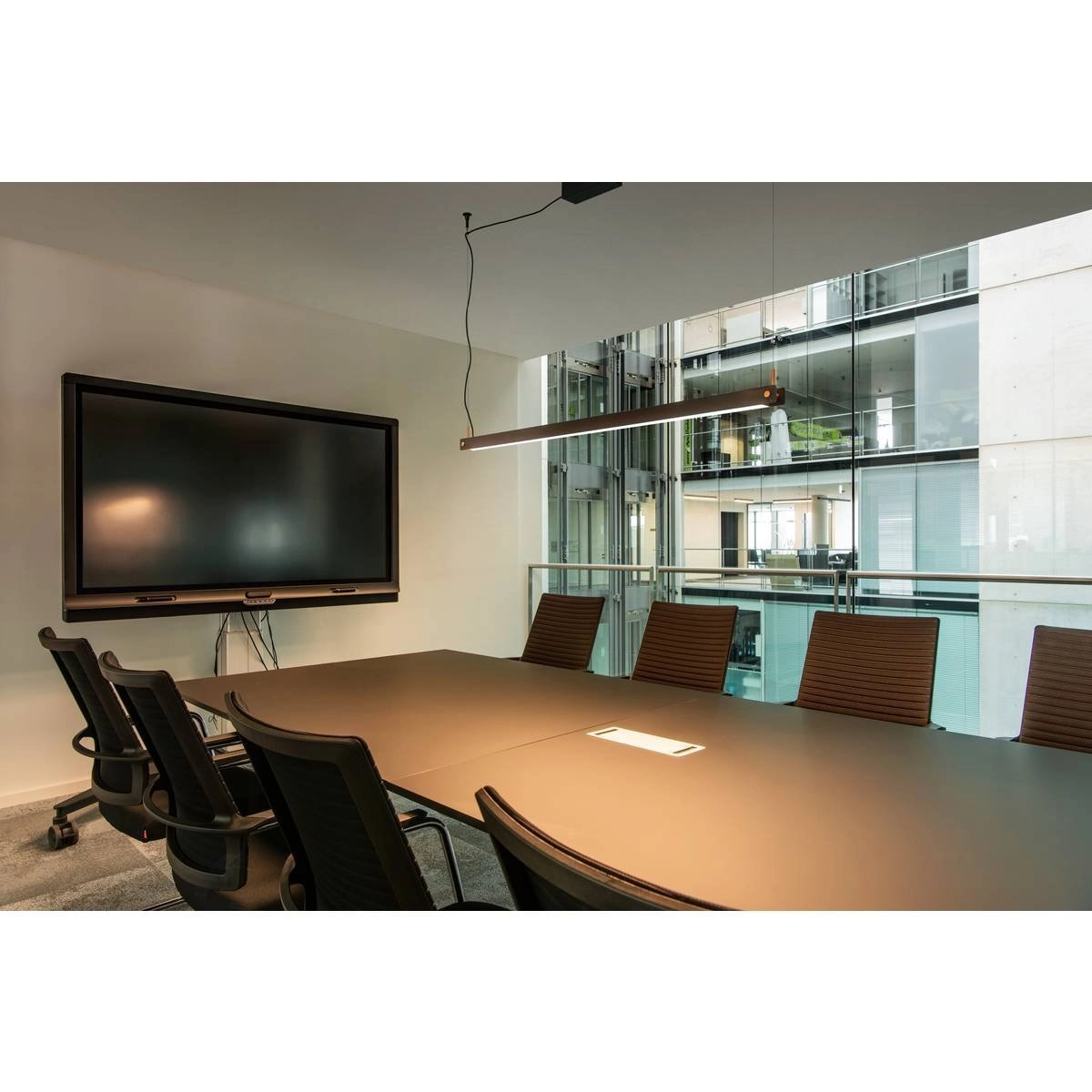 LED Hängelampe Noya 120cm schwarz SLV 4024163236843