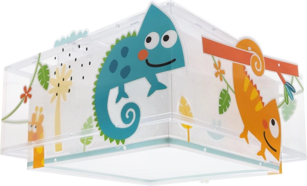 Design-Kinderzimmer-Deckenleuchte Happy Jungle Dalber 8420406003306