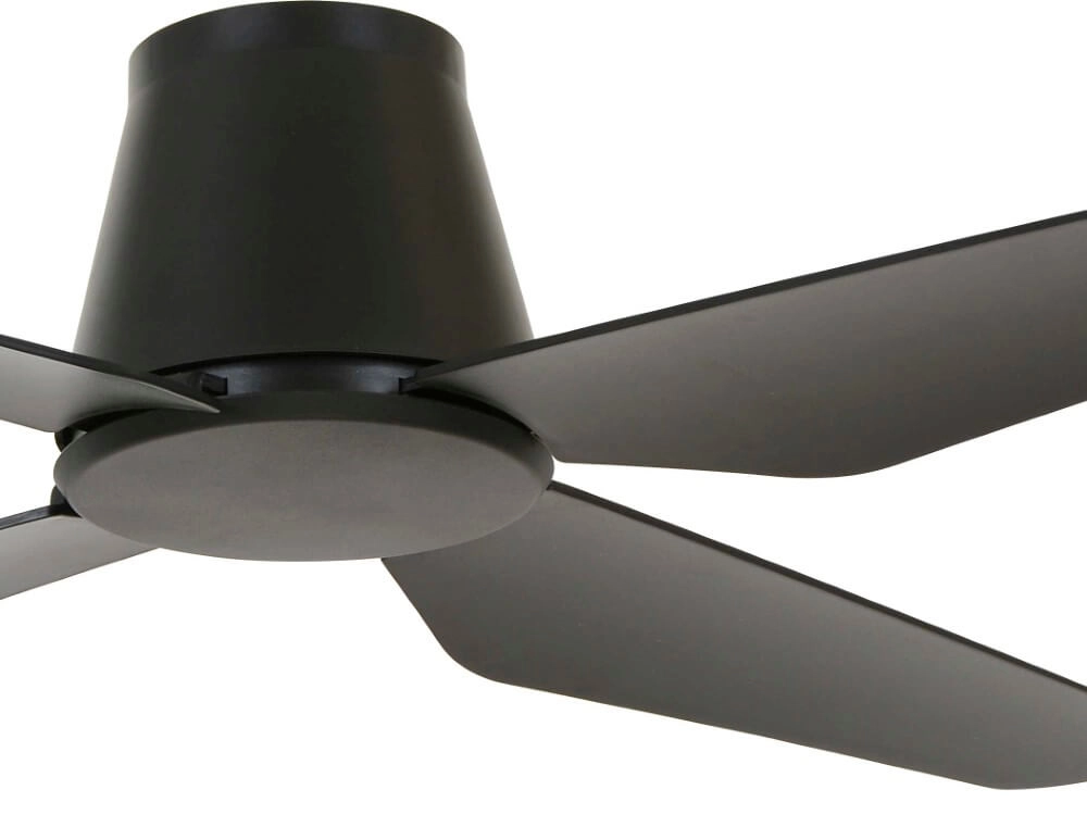 Deckenventilator ohne Lampe Aria CTC Ø 122cm schwarz IP55 Beacon 9333509144052