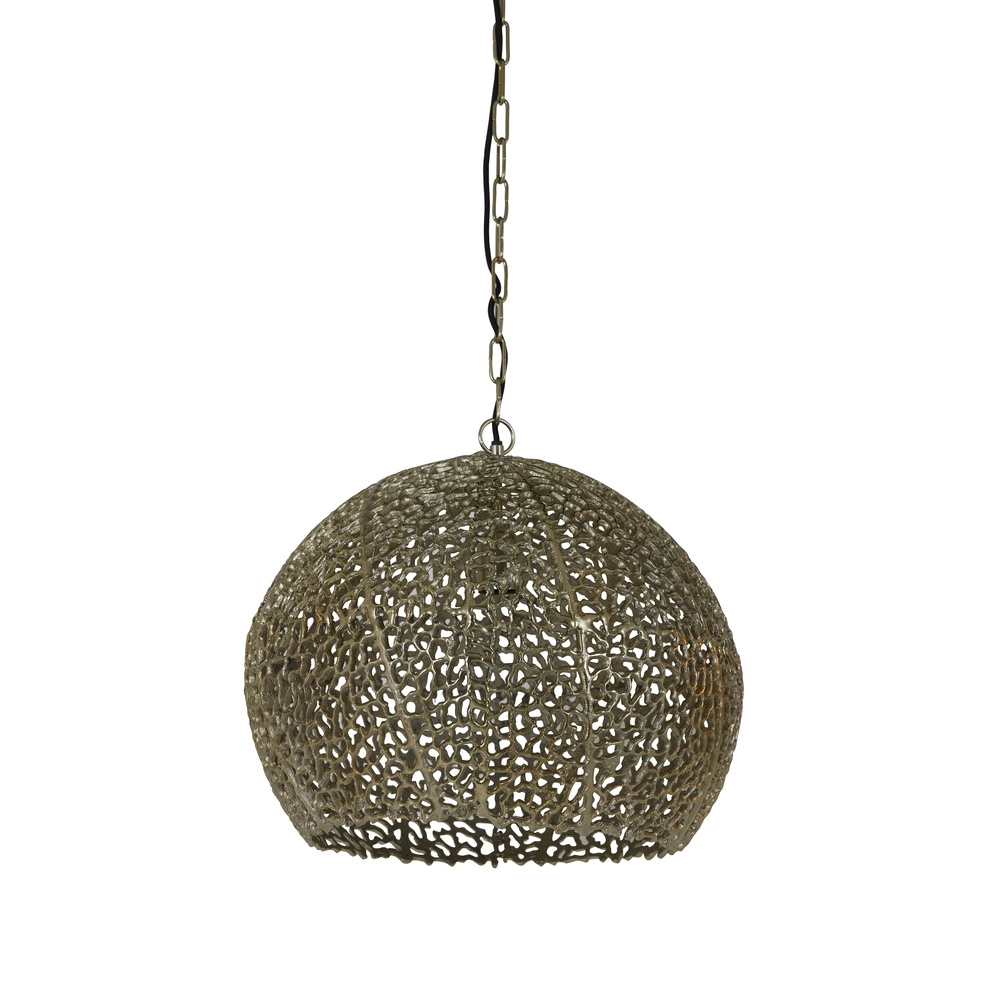Orientalische Pendellampe Sinula Ø 45cm – Messing