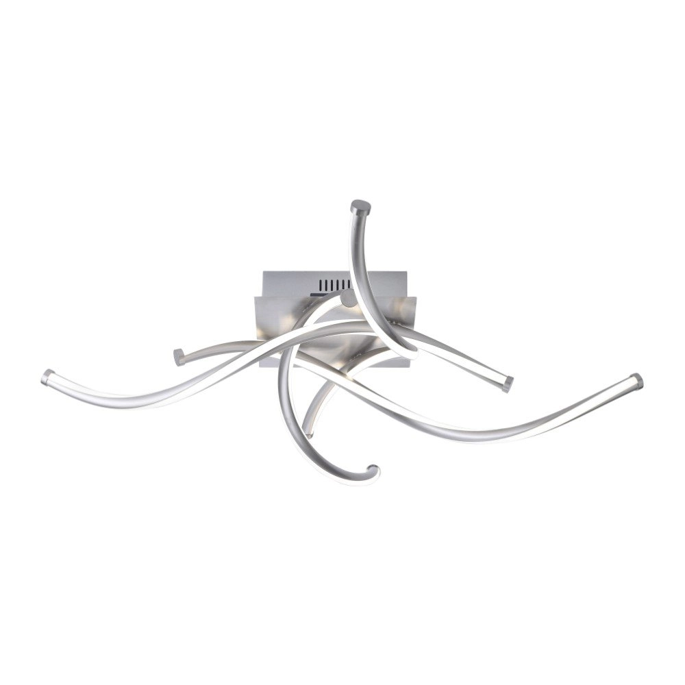 Deckenleuchte Q-Malina 4x12,5W - 2700-5000K Metallic-Grau Paul Neuhaus 4012248324677