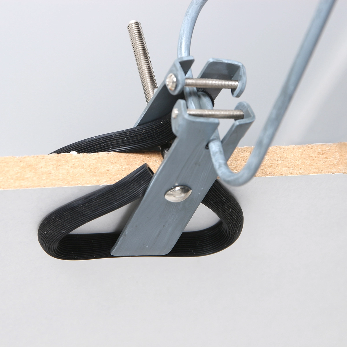 Klemmstelle Gearwood Zinkgrau mit Holz Steinhauer 8712746133776