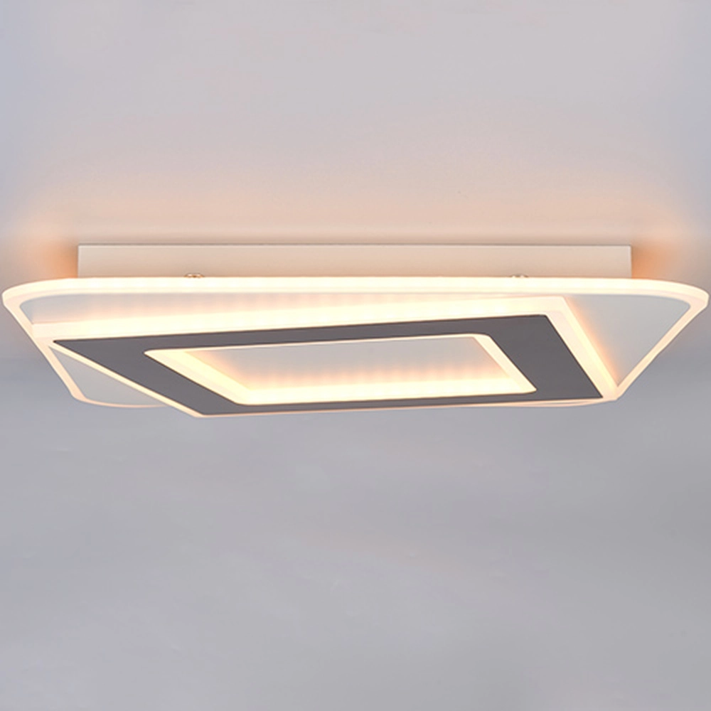 Deckenlampe Yomi Quadratischer Mocha Brown Trio 4017807704273