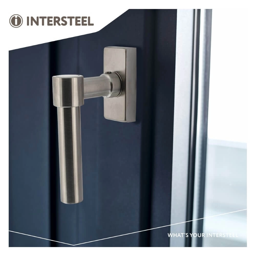 Fenstergriff in L-Form Recht Edelstahl Intersteel 8714186562017