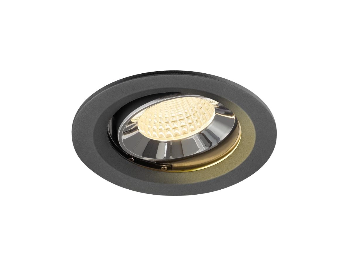 Einbau-Strahler Numinos Move M Schwarz/Chrom 3000K - 55gr SLV 4024163310796