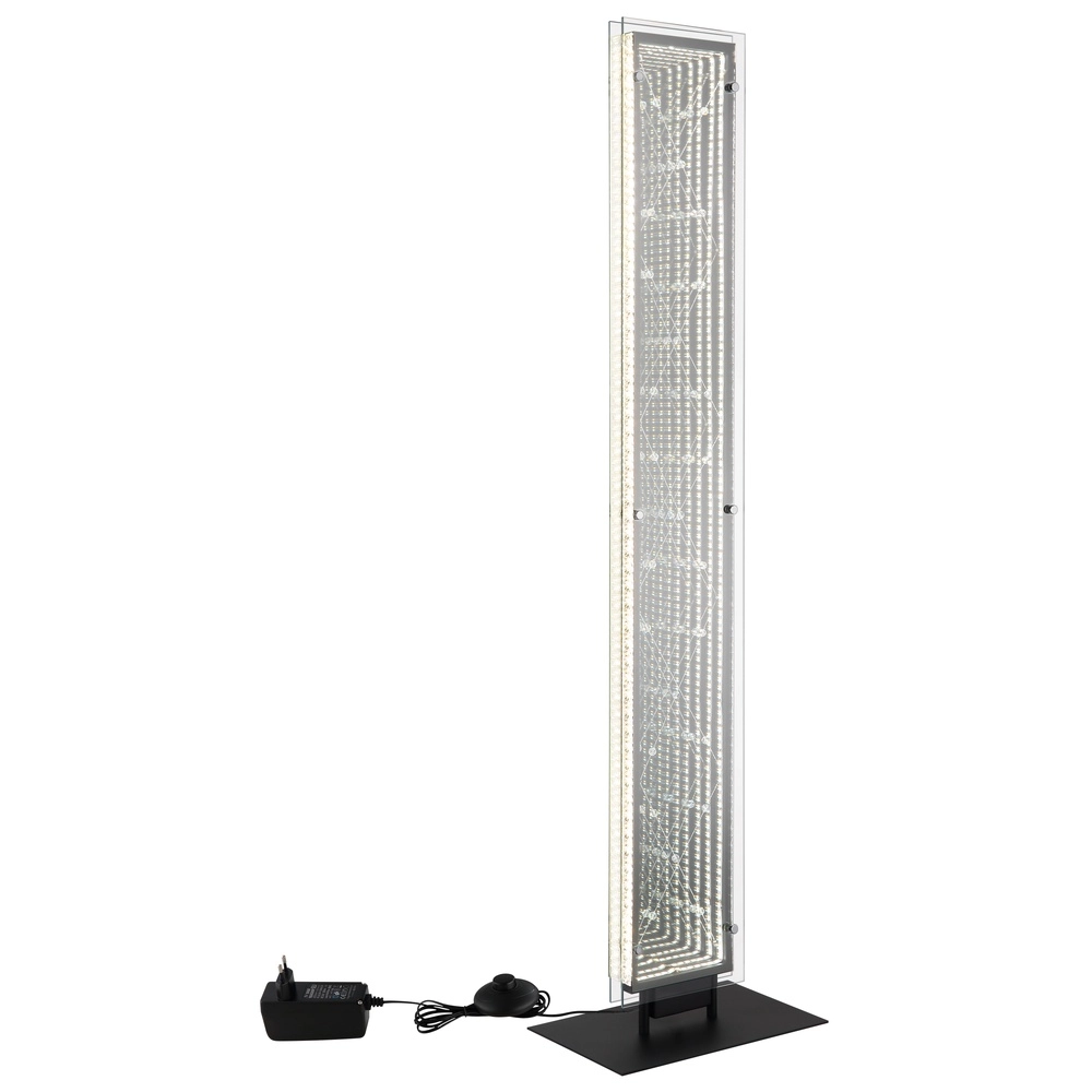 Stehlampe Mirrora Schwarz Globo 9007371572854