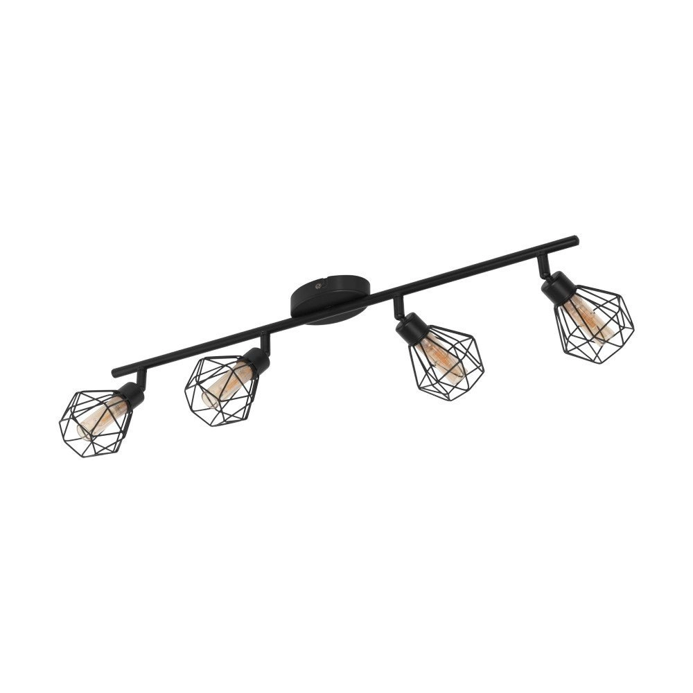 Scheinwerfer Zapata 1 4 Lichtschwarz mit Amberglas Eglo 9002759327675