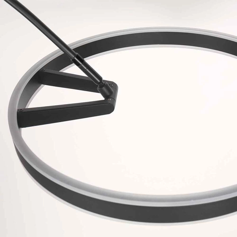 Design-Bogenlampe Ringlux schwarz Steinhauer 8712746176551