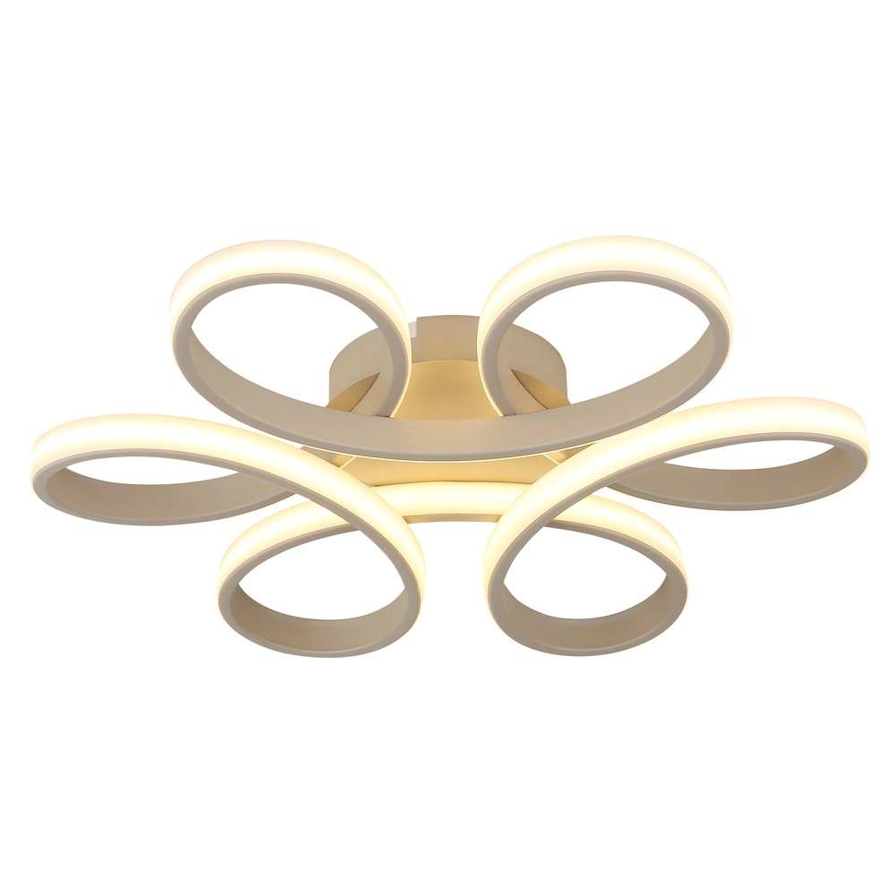 Design-Deckenlampe Orbita Sandbraun