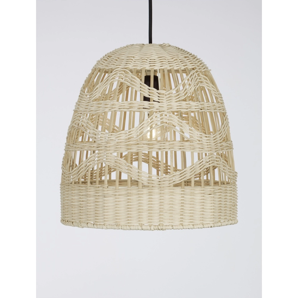 Pendelleuchte Marlo Rattan Ø 30cm Lyora 5212017438843