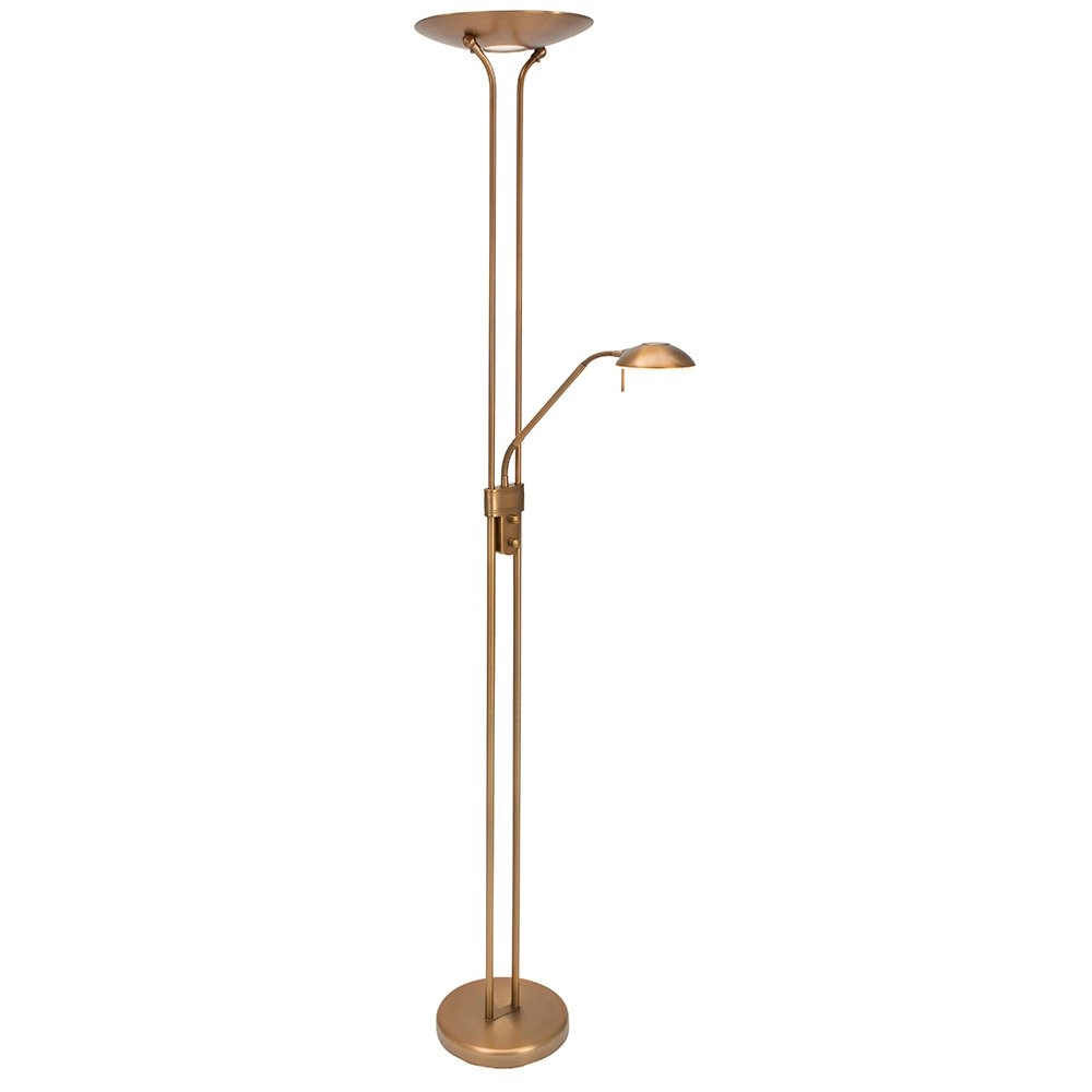 LED Stehleuchte mexlite Up 180 cm - 3000k Bronsbruin