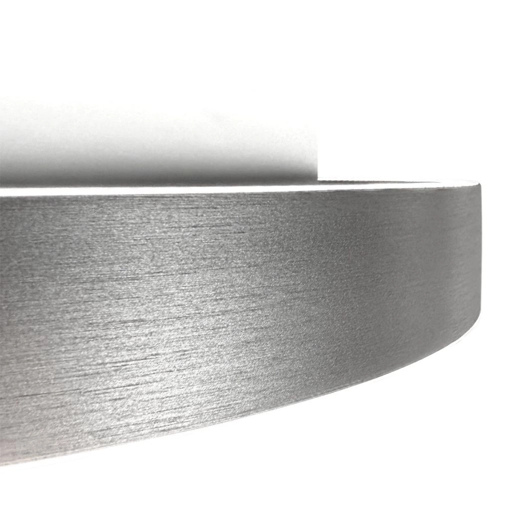 Design-Deckenlampe Ringlux gebürstetes Metall Ø 40 cm Steinhauer 8712746180930