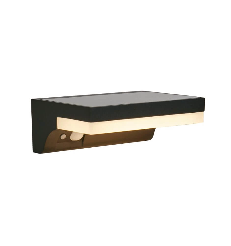 Design-Wandleuchte Solar Schwarz Searchlight 5053423241494