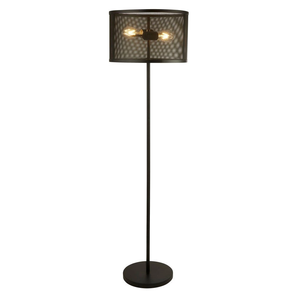 Schwarze Stehlampe Fishnet
