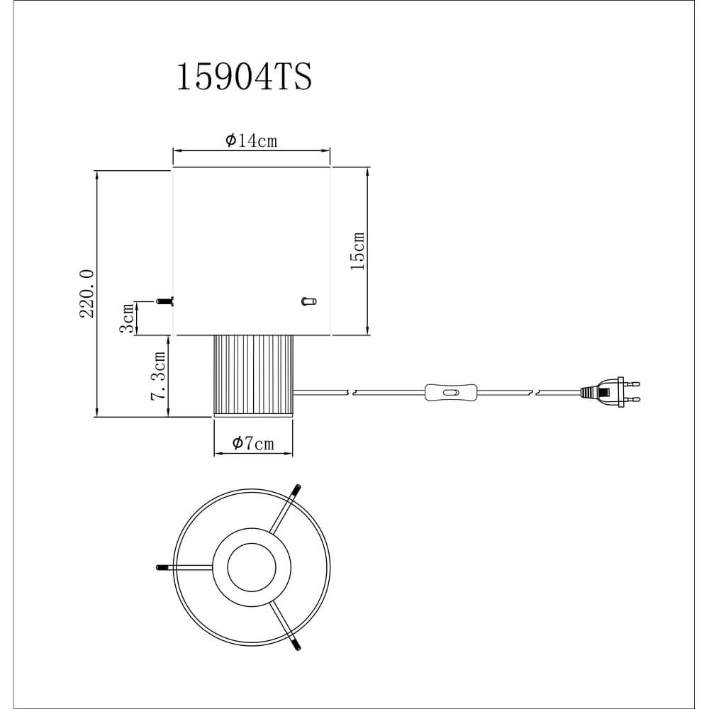 Tischlampe Tulivar Design Rauchglas Globo 9007371456666