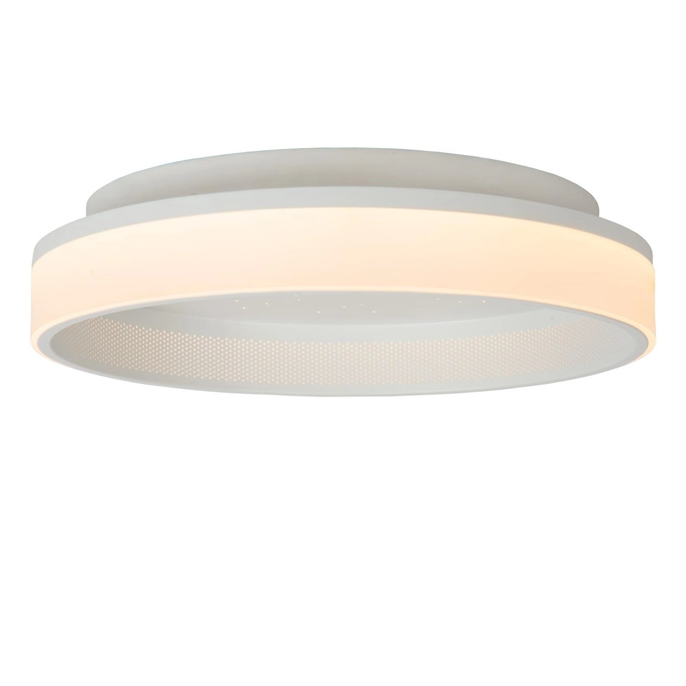 Design-Deckenlicht Estreja Ø 40 cm weiß Lucide 5411212712813
