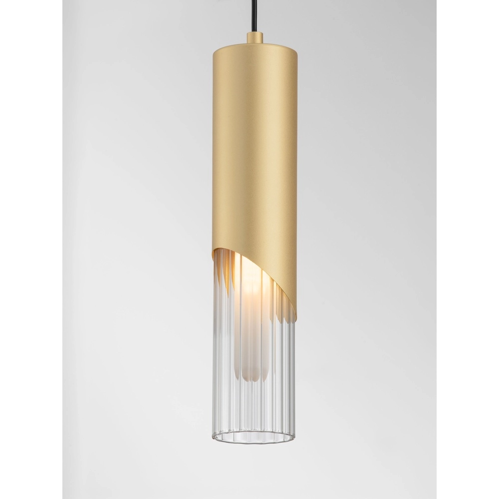 Design-Pendellampe Modesto Ø 8 cm Gold Lyora 5212063501430