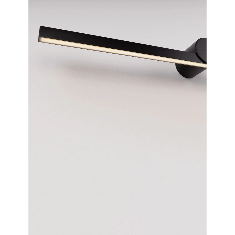 Design-Wandleuchte Breggo Schwarz 81cm Lyora 5212017447425