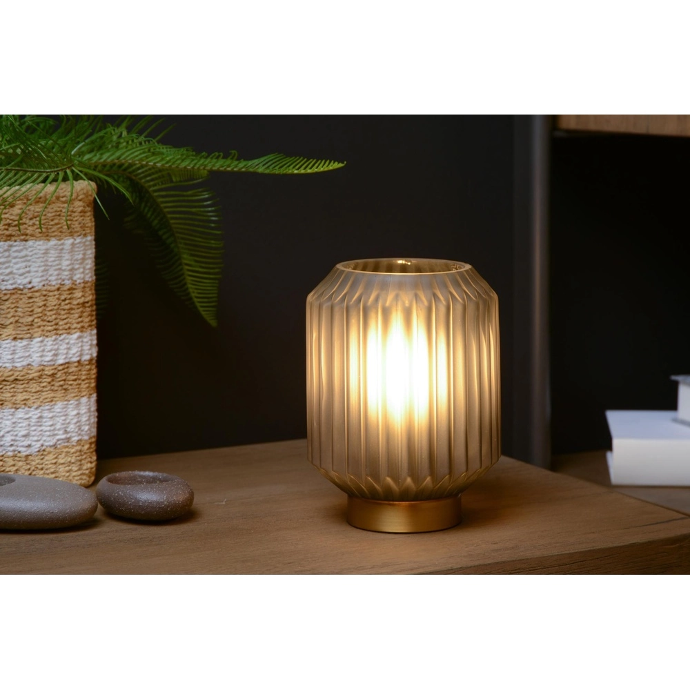 Tischlampe Sueno Grau Lucide 5411212451484
