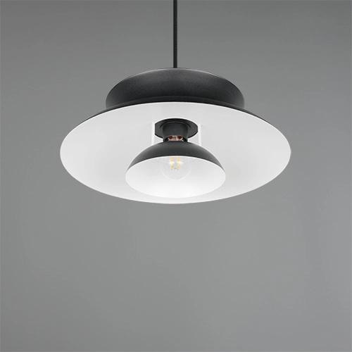 Pendellampendesign Amarila schwarz Ø 40 cm Trio 4017807682786