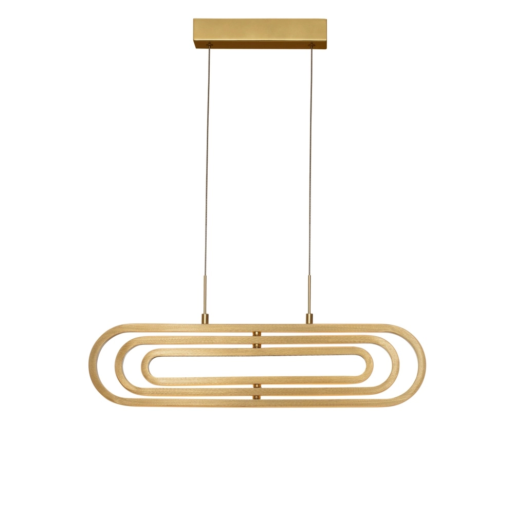 Design-Pendelleuchte Arte Goldenes Oval Lyora 5212017426017
