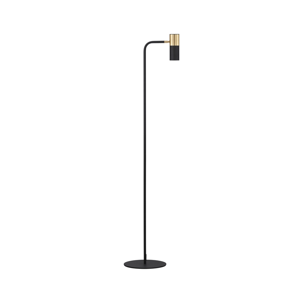 Stehlampe Pongo schwarz mit gold Lyora 5212017441799