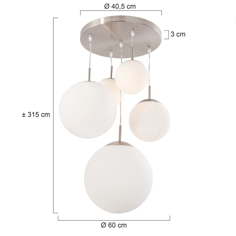 Deckenleuchte Bollique Steinhauer 8712746092561