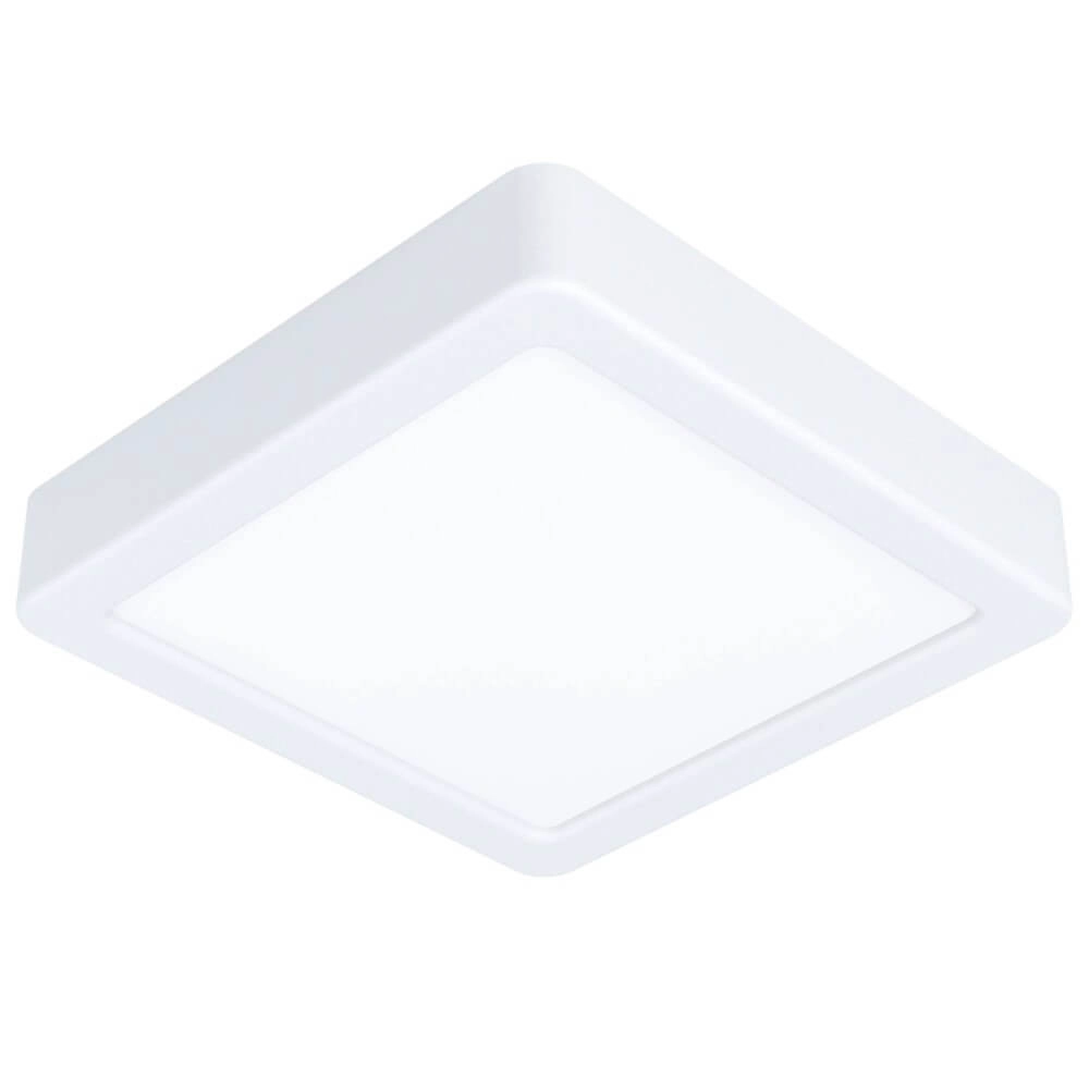 Weiße Deckenleuchte Fueva 5 16 x 16 cm Eglo 9008606244898