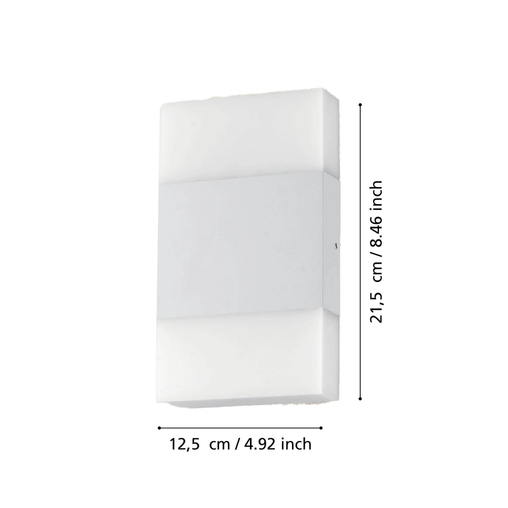 Wandlampe Linosa Weiß Eglo 9002759754570