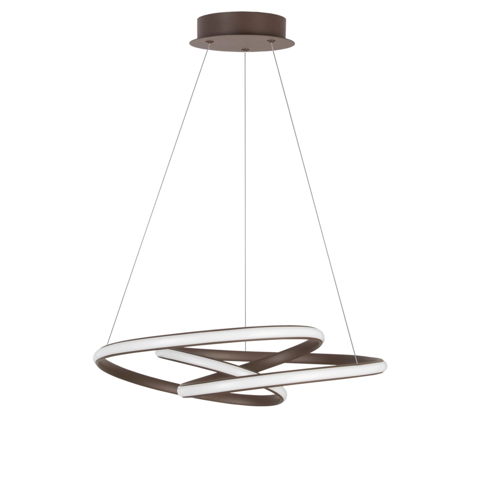 Design-Pendelleuchte Menton kaffeebraun Lyora 5212017424310