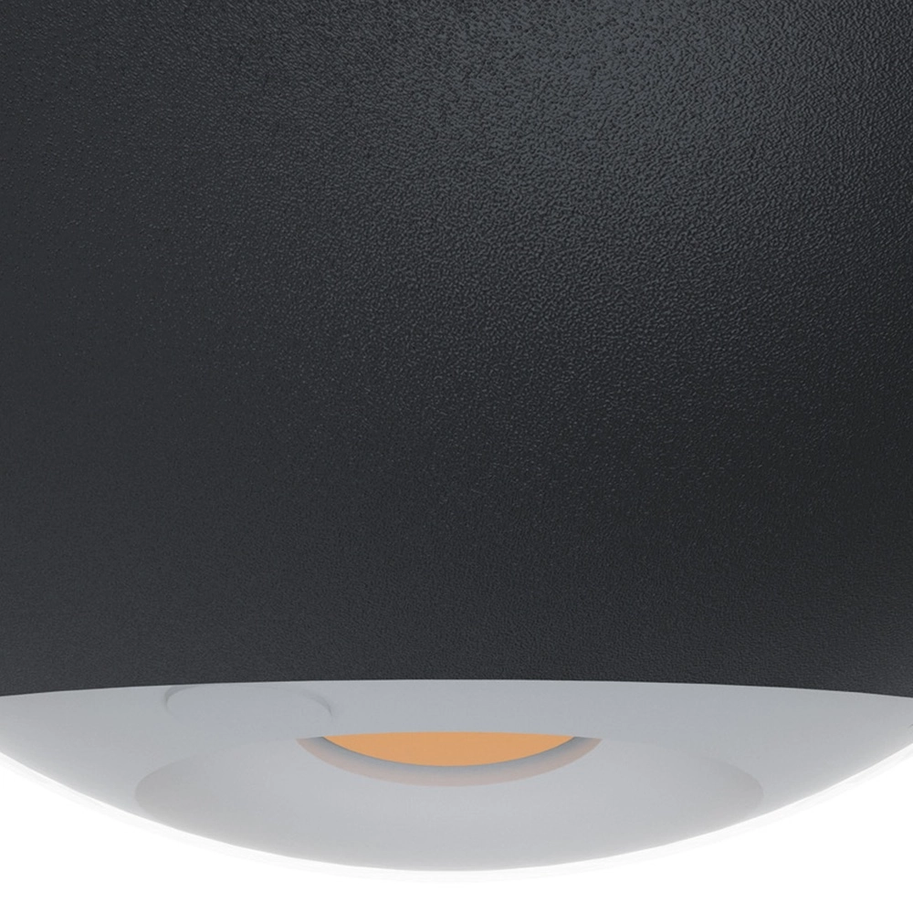 Elegante Wandlampe Abugo Schwarz Eglo 9002759755478