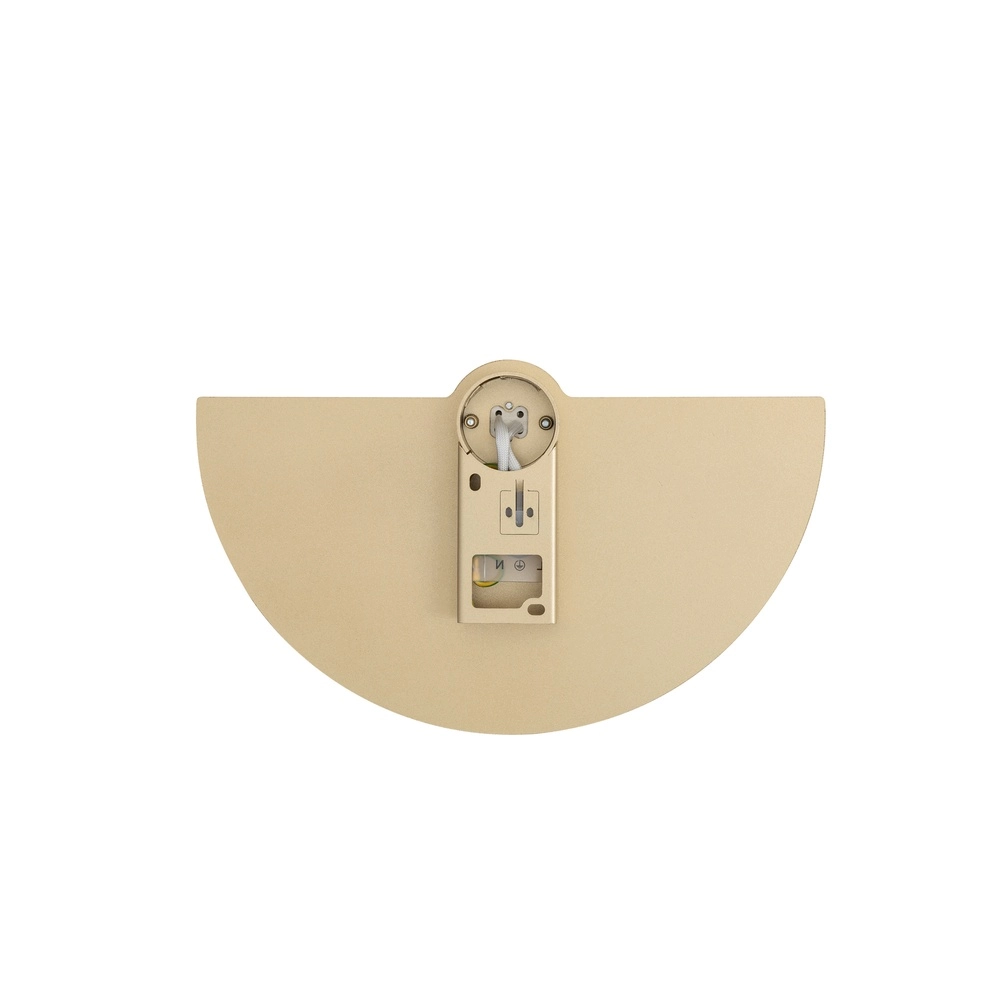Design-Wandlampen-Hälfte Saturn Gold Lyora 5903139125987