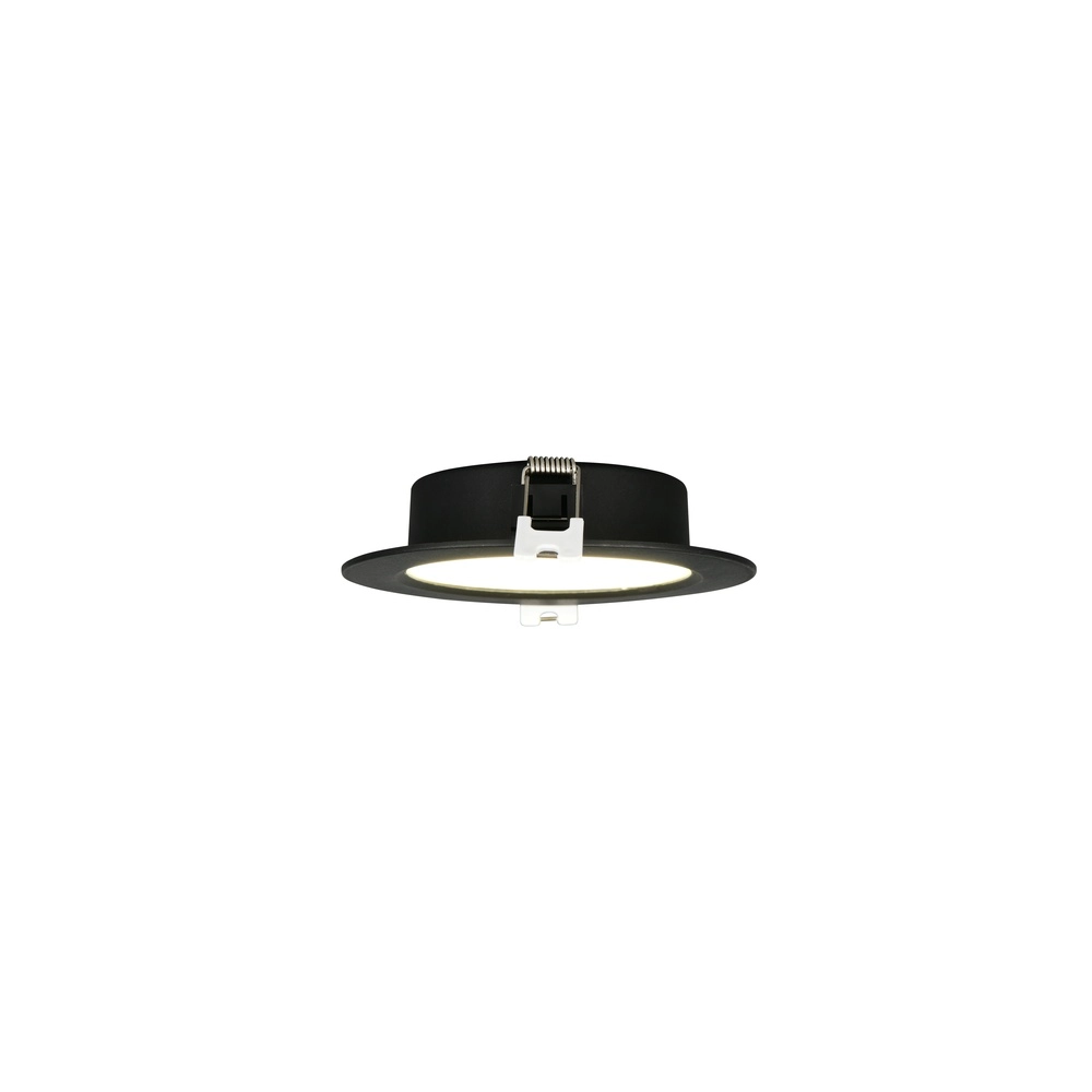 Zurückgesetzter Scheinwerfer Ural schwarz Ø 12 cm Trio 4017807711455