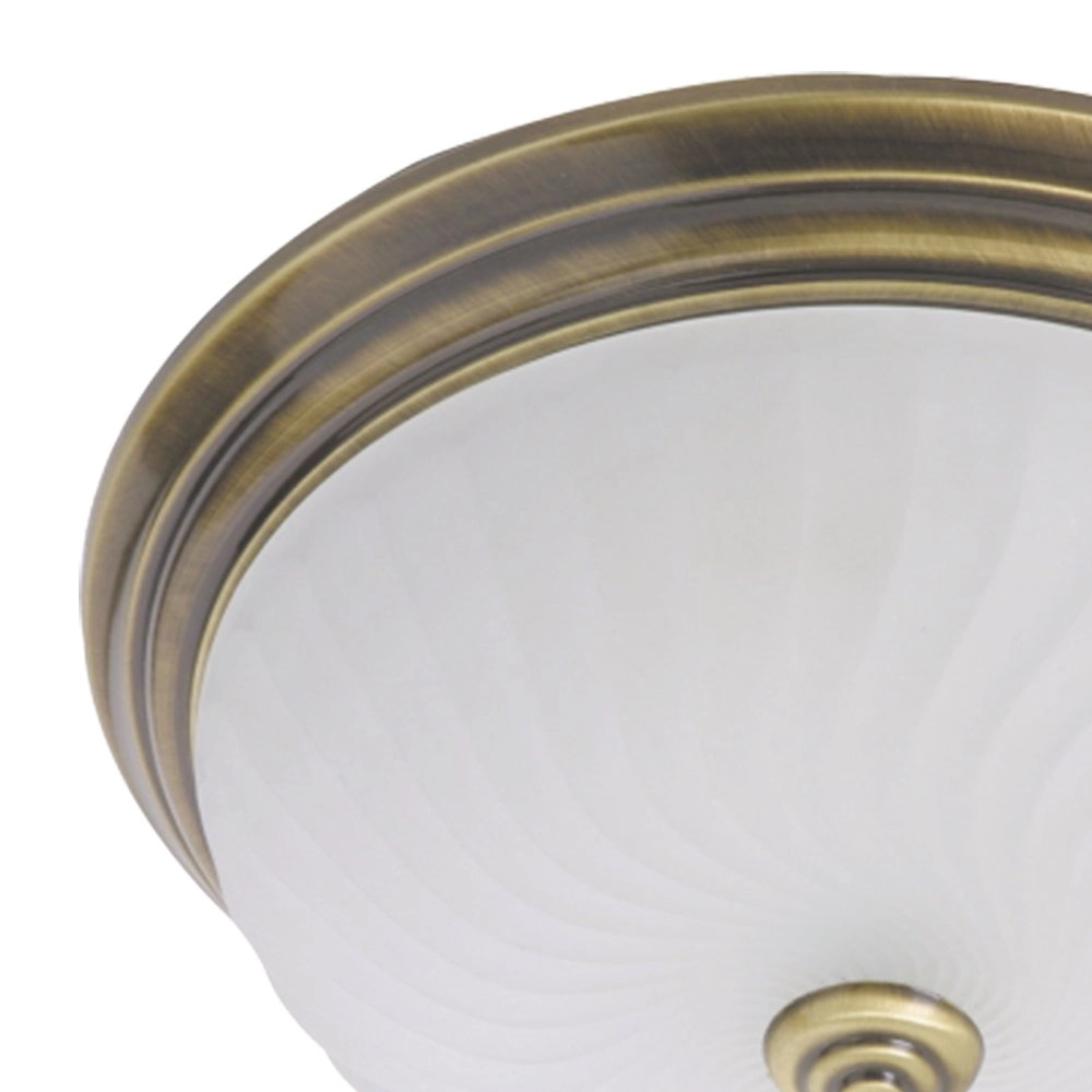Lampe Ceiling and Wall Oder Wandlampe Bronsbruin 30 cm Steinhauer 8712746023008
