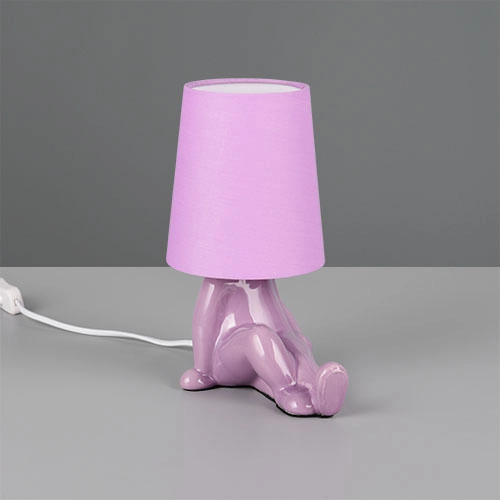 Tischlampe Huma Lila Trio 4017807682564