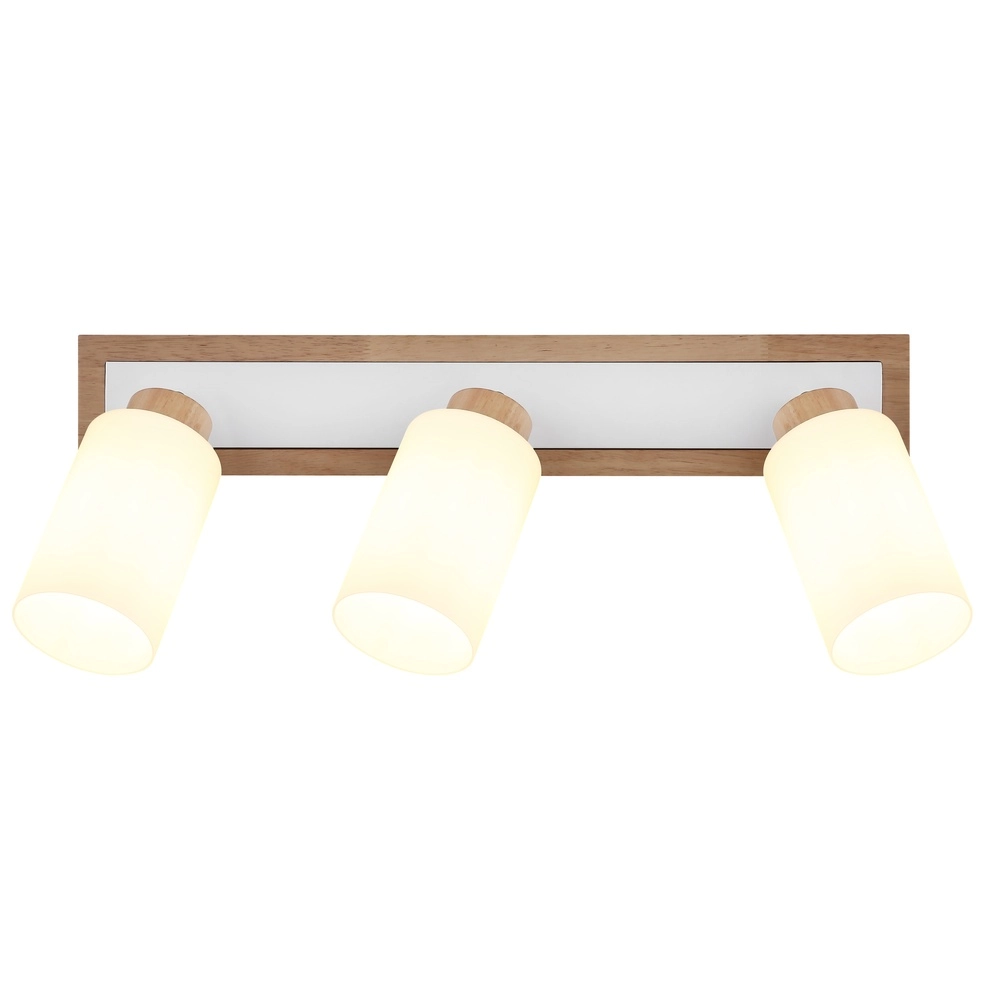 Deckenlampe Rowena 3-Licht Holz Globo 9007371580361