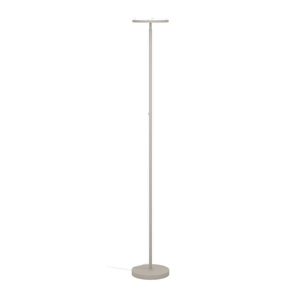 Design-Stehlampe Piagnolo Sandbraun