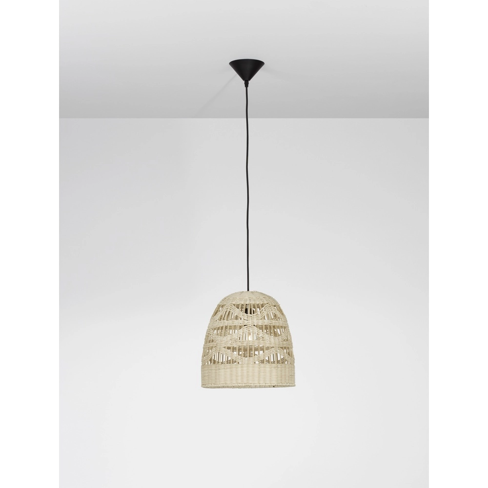 Pendelleuchte Marlo Rattan Ø 30cm Lyora 5212017438843