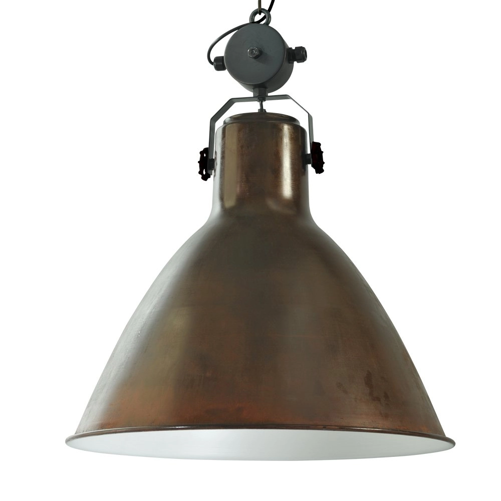 Pendelleuchte Industria 58 Block Kupferbraun mit schwarz Masterlight 8718121232935