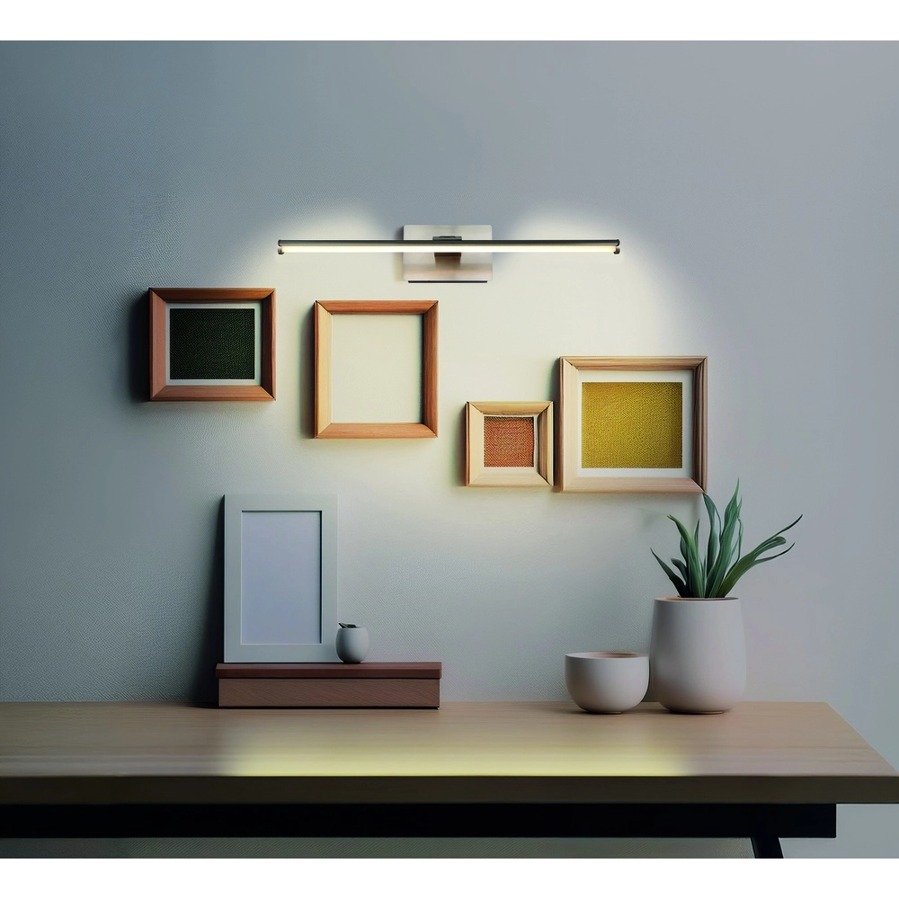 Bildlampe Jaime I Nickel Globo 9007371513659