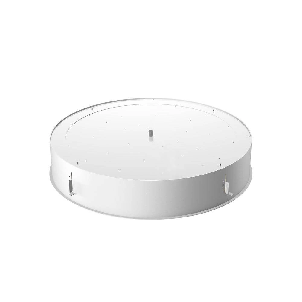 Deckeneinbauleuchte Medo 60 weiß Ø 60cm mit Gestell SLV 4024163297660