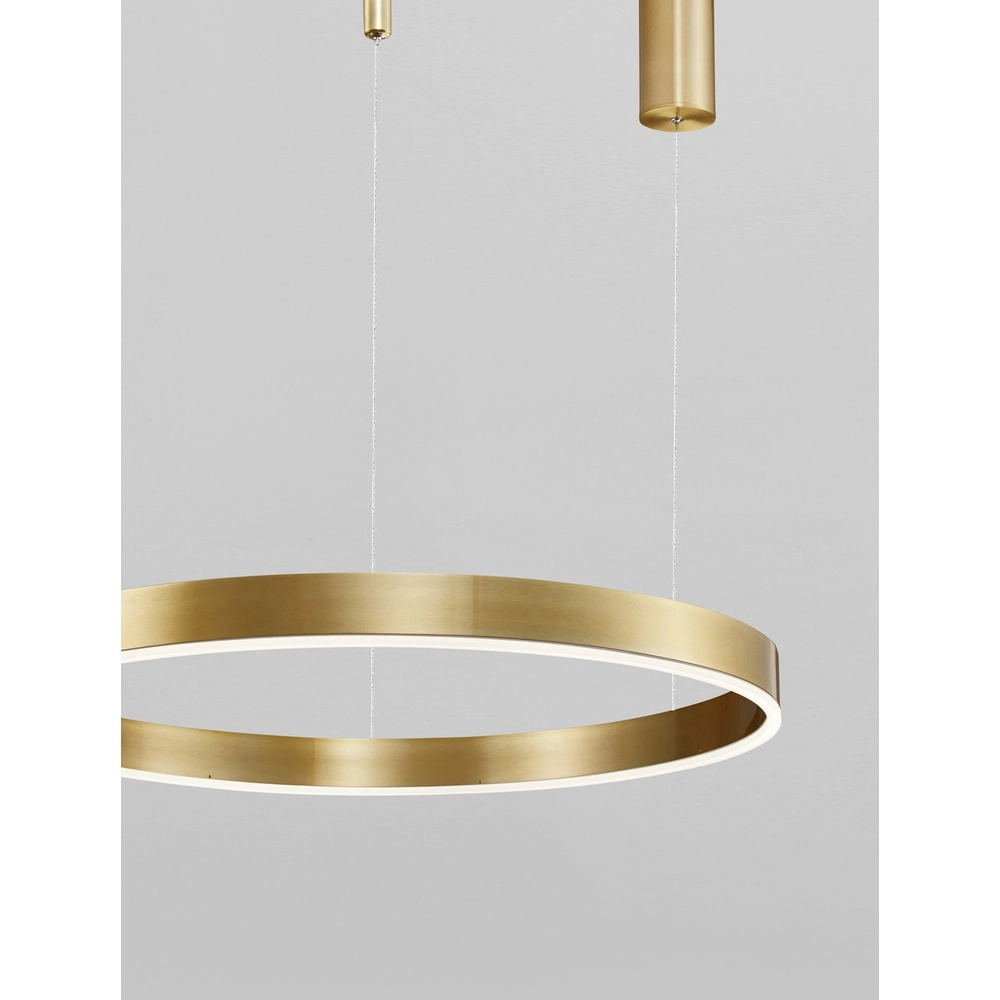 Pendelleuchte Motif gold Ø 60cm 2700-6500K Lyora 5212017443571