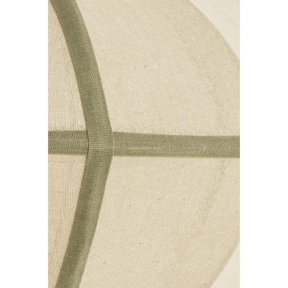 Japandi-Pendellampe Mirelys Ø 61 cm – olivgrün Light & Living 8717807835910