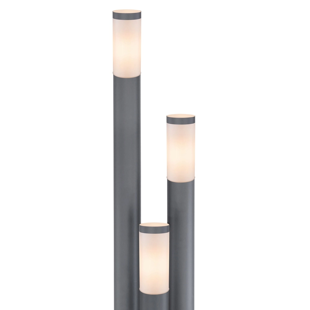 3-Licht-Gartenlampe Boston Anthrazit Globo 9007371414727