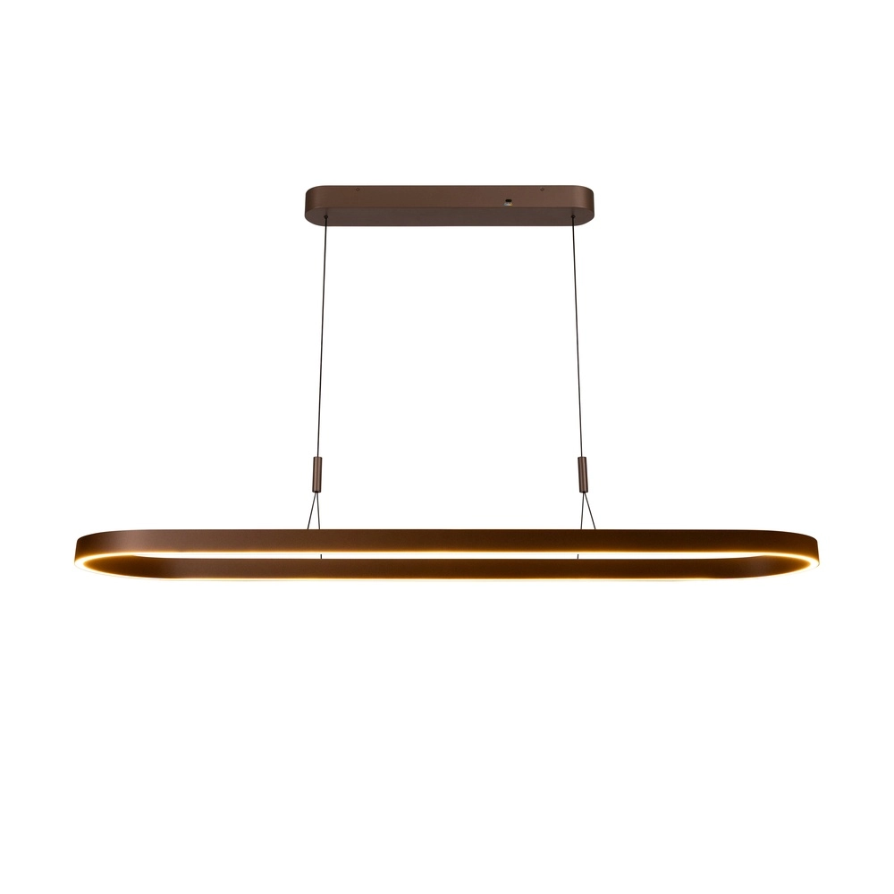 Ovale Pendellampe Liane Rostbraun Lucide Vibes 5411212461117