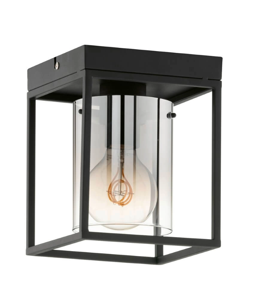 Deckenleuchte Samu Rauchglas