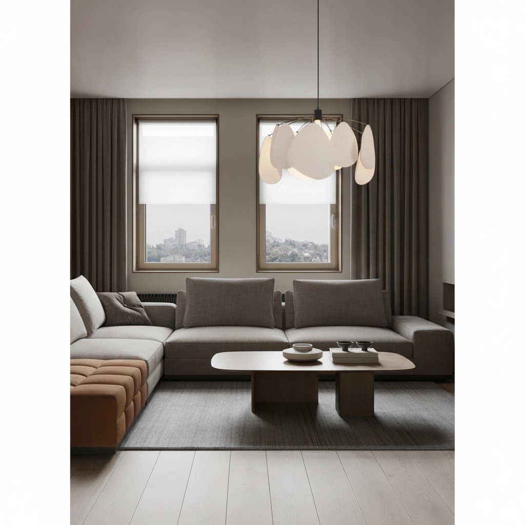 Pendellampe Olina Beige
